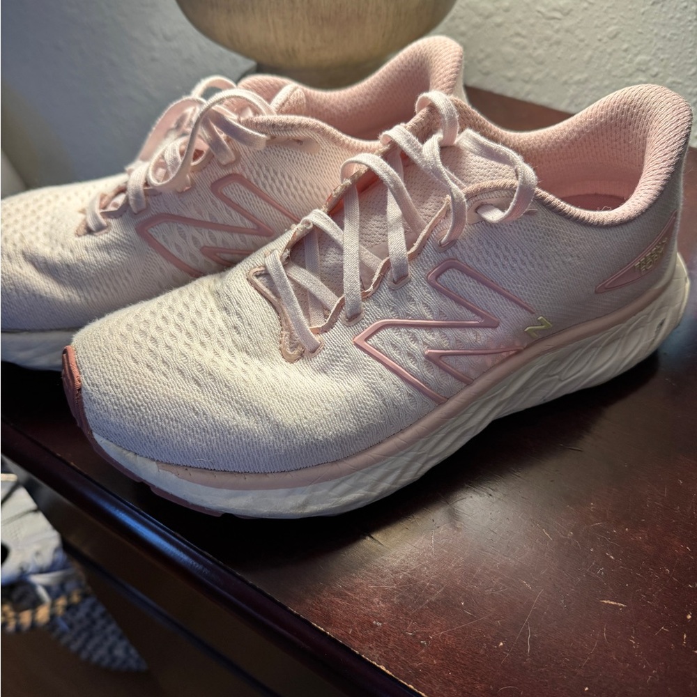 New Balance Women's Soft Pink Athletic Shoes